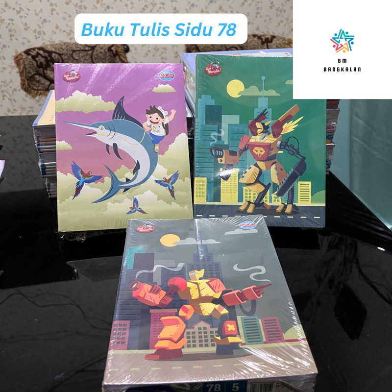 

Buku Tulis SIDU 78 Lembar Eceran