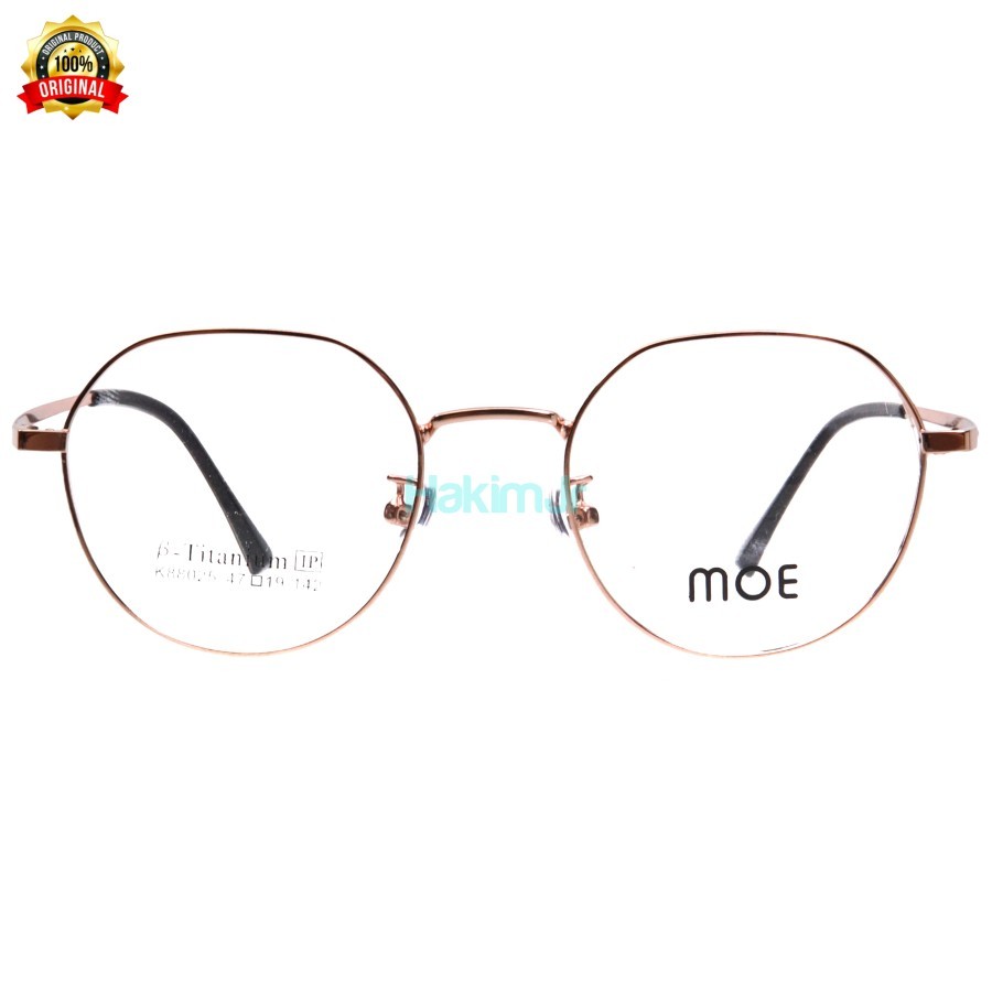 Frame Kacamata Moe K88025 B-Titanium Original
