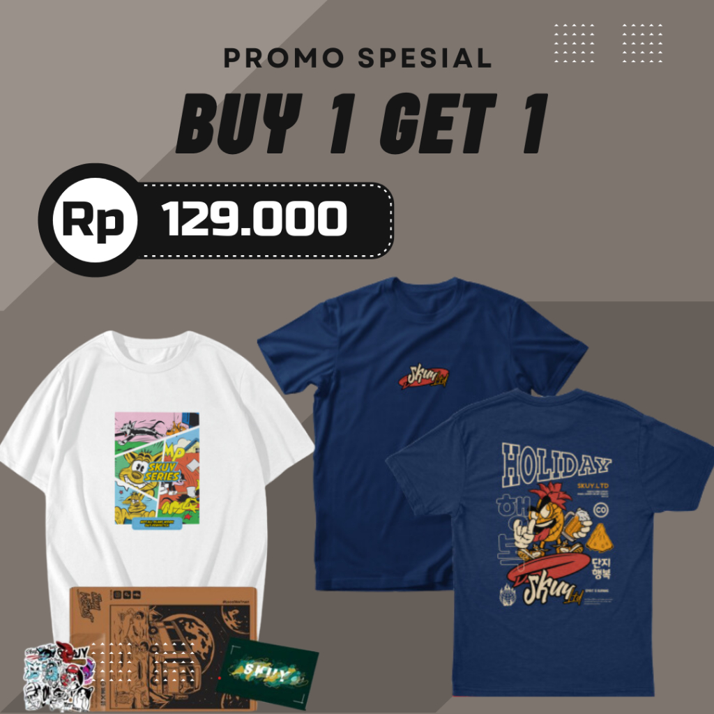 Baju Kaos Unisex Skuy.Ltd Buy 1 Get 1 | Kaos cewek Kaos Distro Dewasa Buy 1 Get 1 | Baju Kaos Pria O