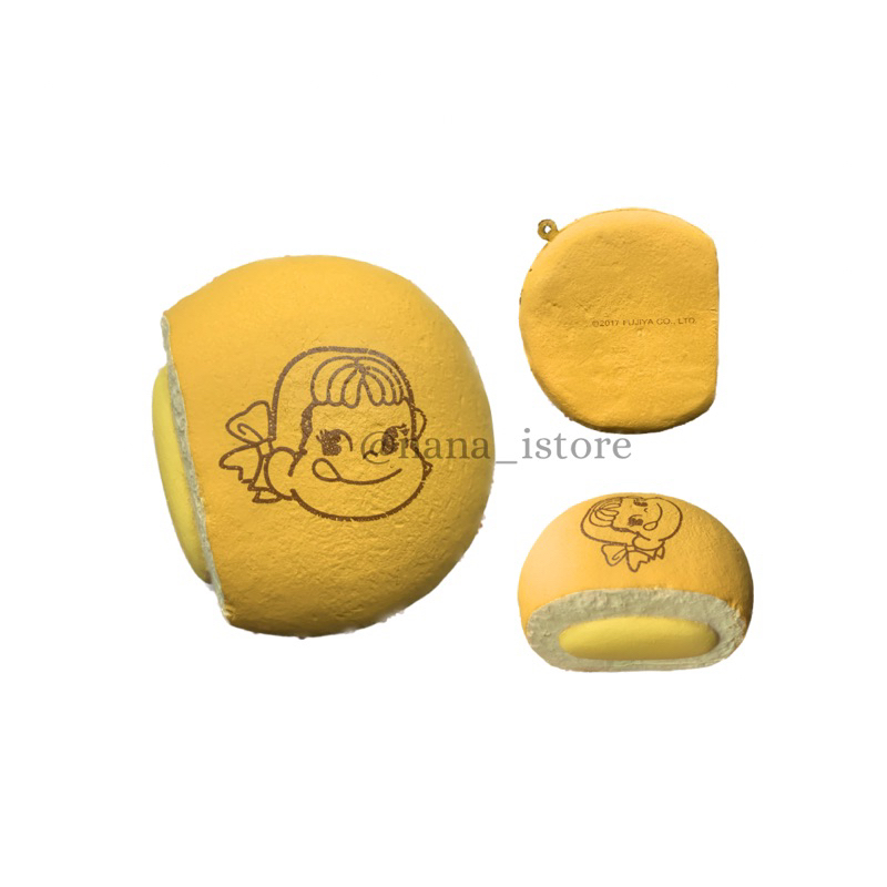 Original Squishy Peko Squeeze Mascot Bread Fujiya slow rise