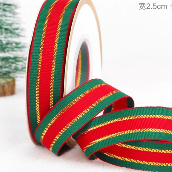 

Promo Pita Natal Hampers lebar 25cm / Pita Christmas /Pita Satin - 1Meter Diskon