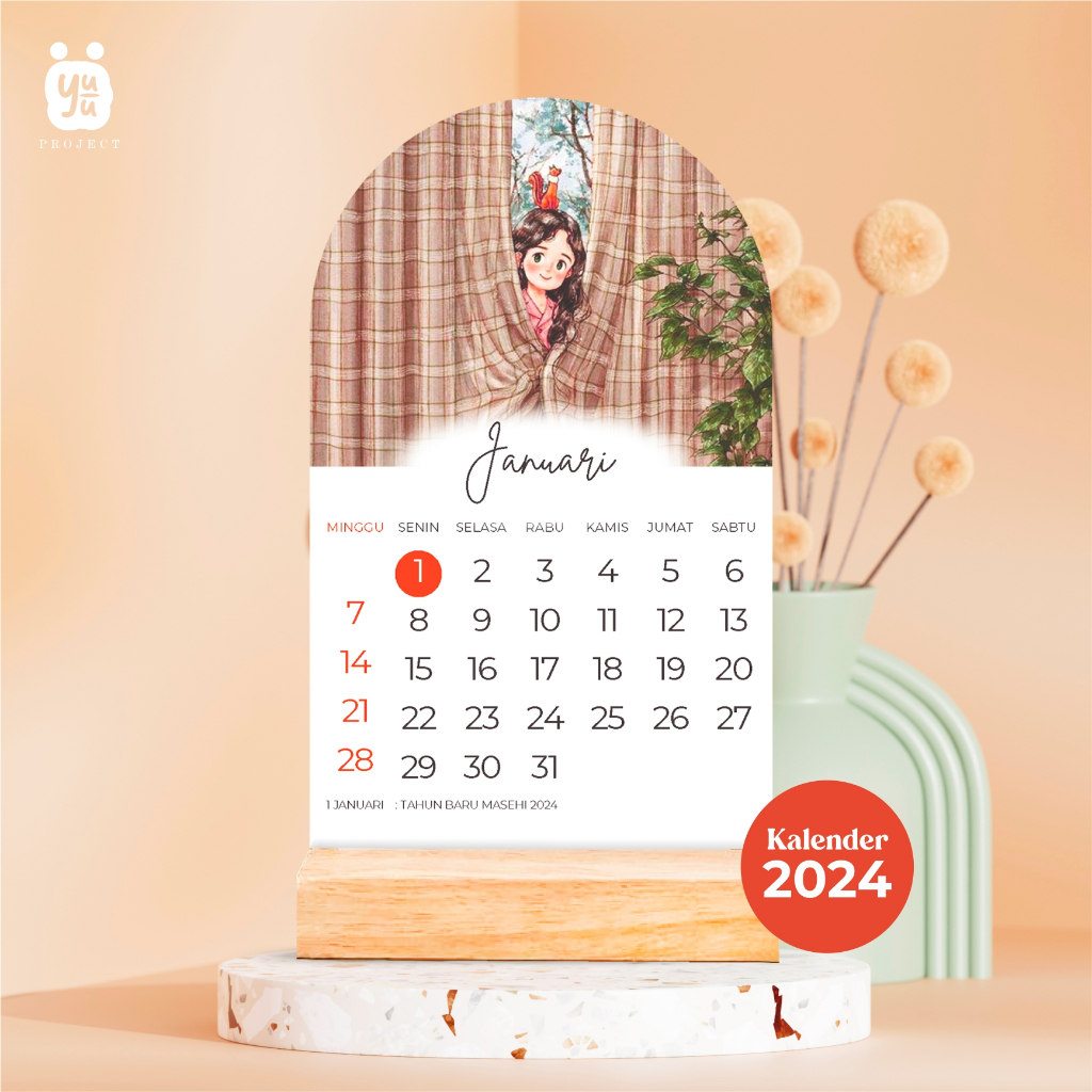 

KALENDER 2024 | KALENDER 2024 AESTHETIC | KALENDER MEJA 2024 | KALENDER DUDUK | KALENDER 2024 AESTHETIC DINDING | Curly Girl