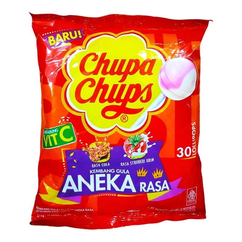 

Emut Sepuas-Nya: CHUPA CHUPS Lollipops 9 Gr Rasakan Fun & Seru Bet