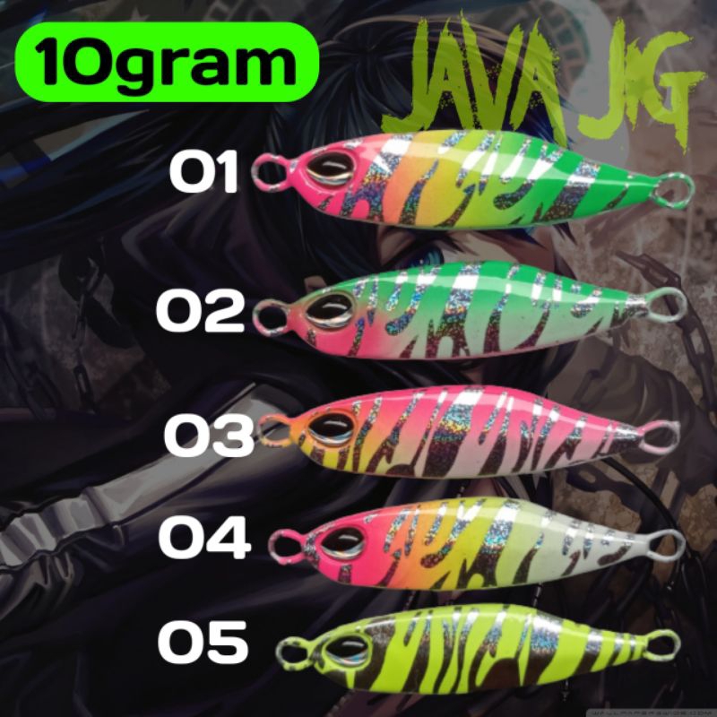 MICRO JIG METAL JIG 10 GRAM UV TETRA UL