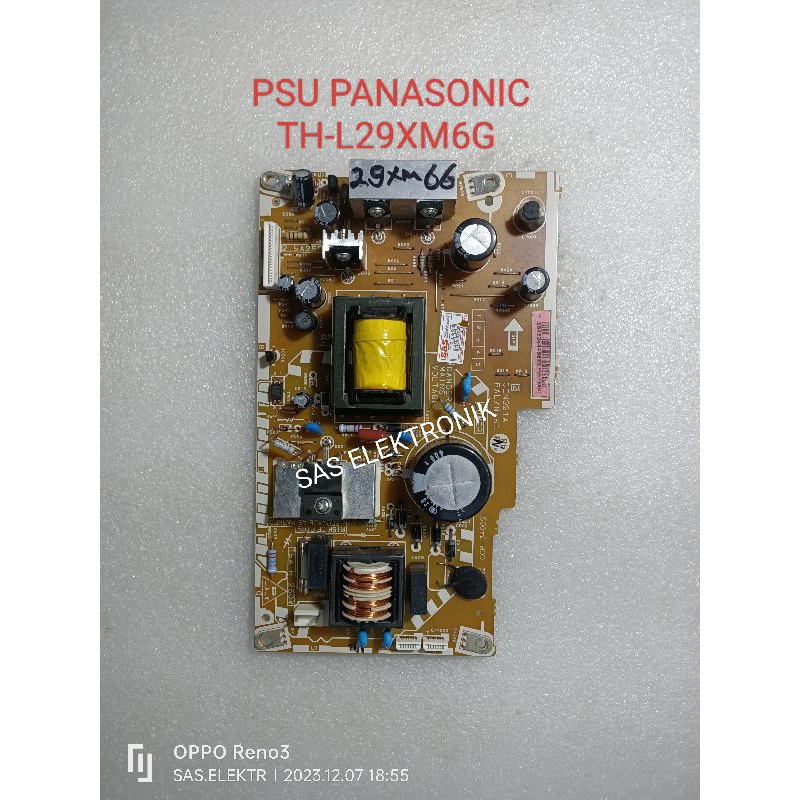PSU POWER SUPPLAY POWER SUPLAY REGULATOR TV LED PANASONIC 29 INCH TH-L29XM6G TH-L29XM6 G TH-L 29XM6G