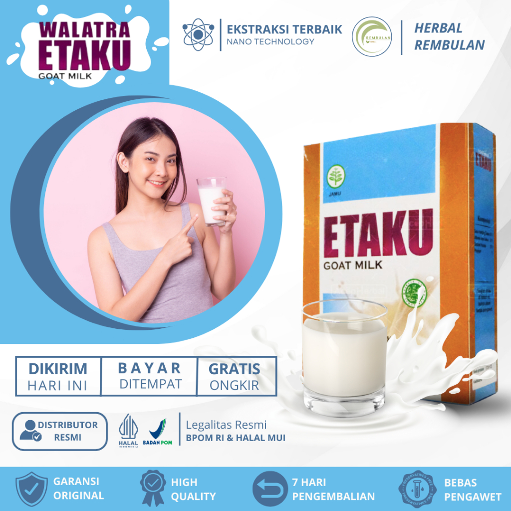 

Susu Penggemuk Badan, Susu Penambah Nafsu Makan, Suplemen Penambah Berat Badan, Susu Penggemuk Badan Kurus, Vitamin Penambah Nafsu Makan Anak & Dewasa, Penggemuk Pipi, Susu Vitamin Untuk Badan Gemuk Sehat Berisi Penambah Nafsu Makan Dengan Etaku Goat Milk