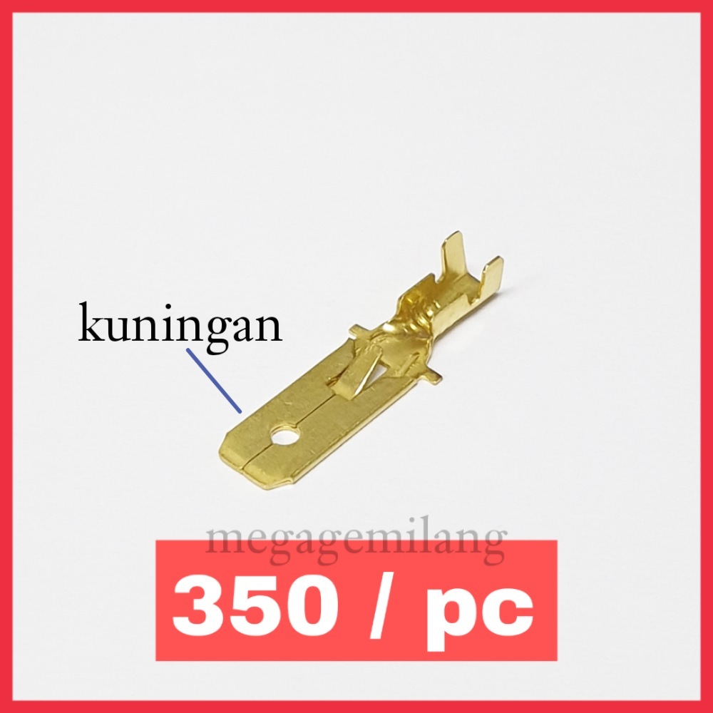 [10 set] Skun Gepeng Skun male female 6.3mm
