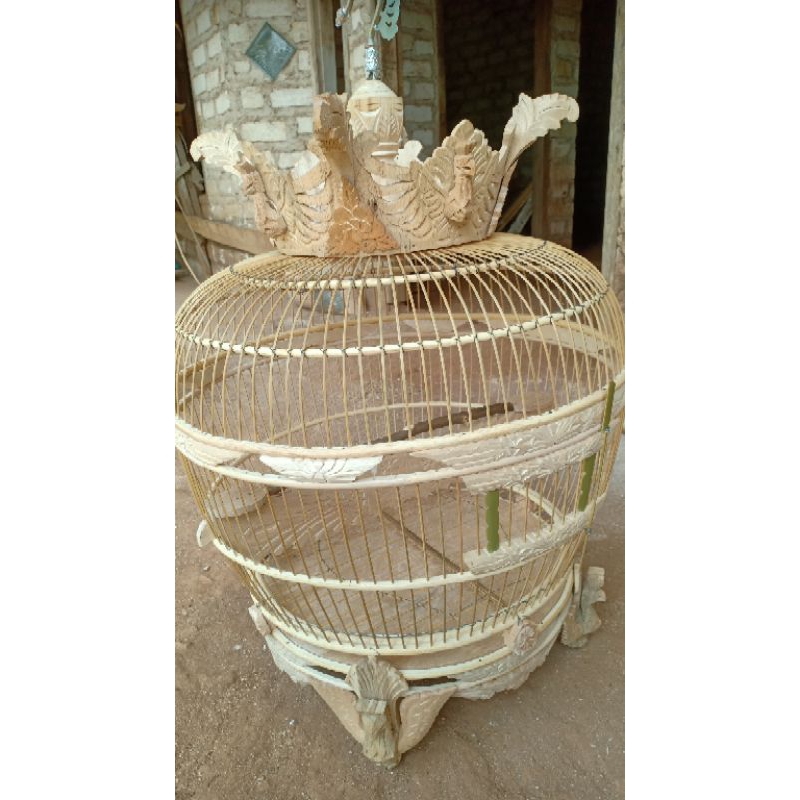 kurungan atau sangkar burung puter