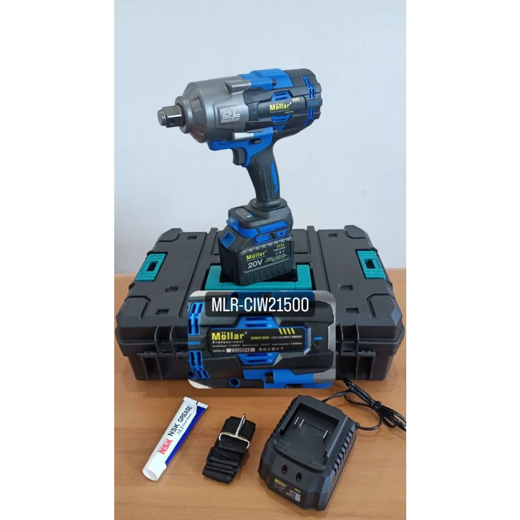 MOLLAR CIW21500 Cordless Impact Wrench 1500 Nm - Alat buka baut