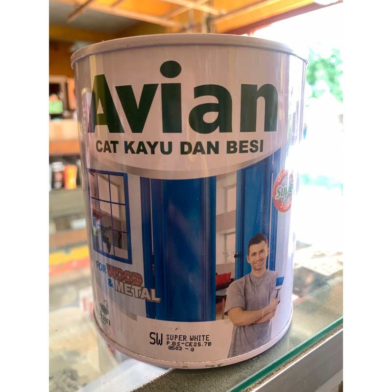 CAT AVIAN KAYU & BESI 1 KG