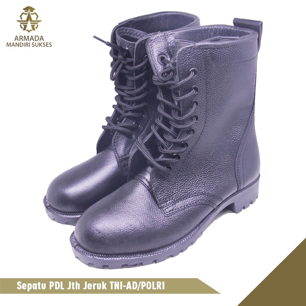 Sepatu PDL Kulit Jeruk Jatah - Sepatu Kulit Jeruk