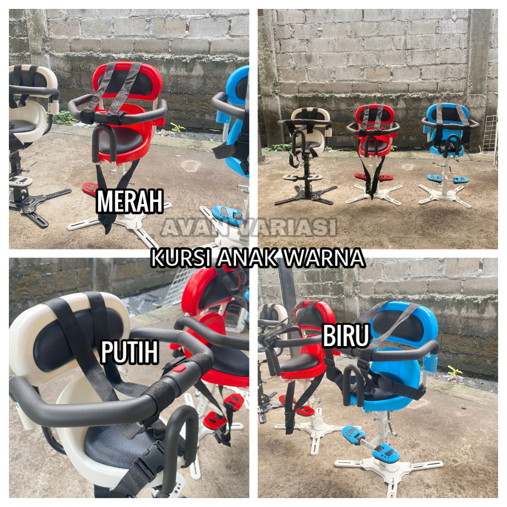 KURSI ANAK TEMPAT DUDUK ANAK BONCENG DEPAN MOTOR MATIC || KURSI TEMPAT DUDUK ANAK MOTOR MATIC