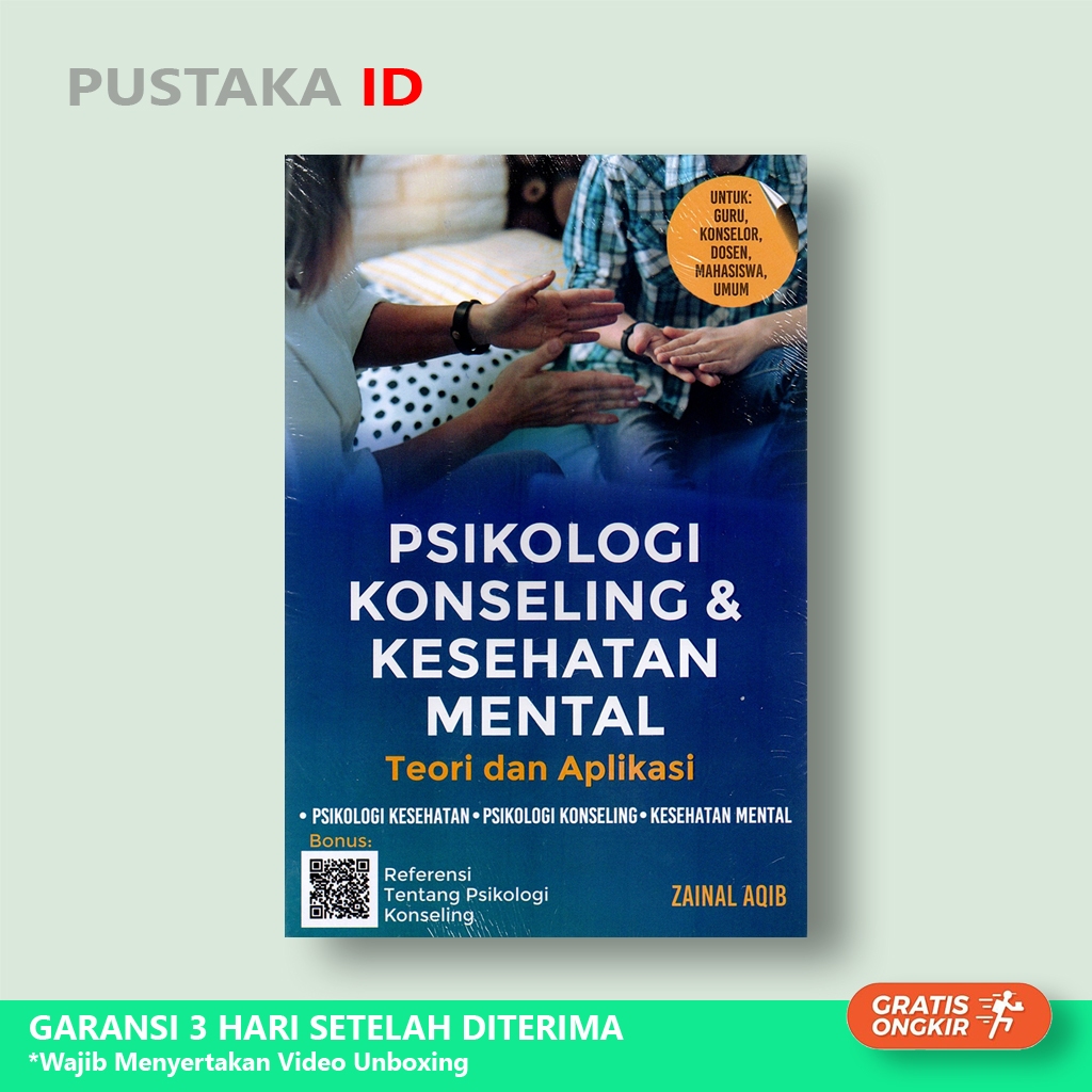 Buku Psikologi Konseling Dan Kesehatan Mental, Teori dan Aplikasi - Original