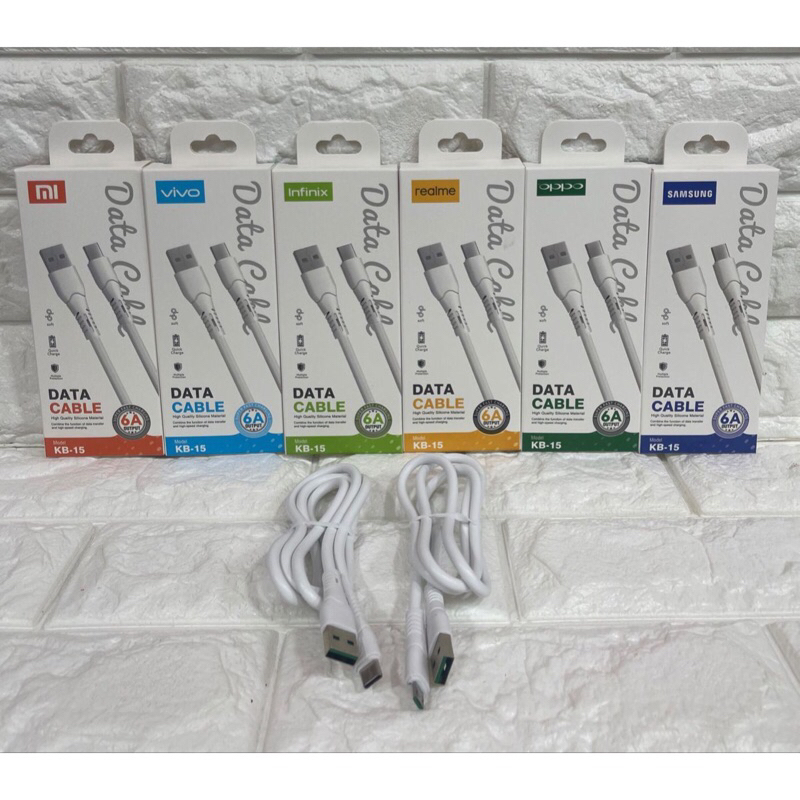 Kabel Data Branded KB-15 Support FastCharging