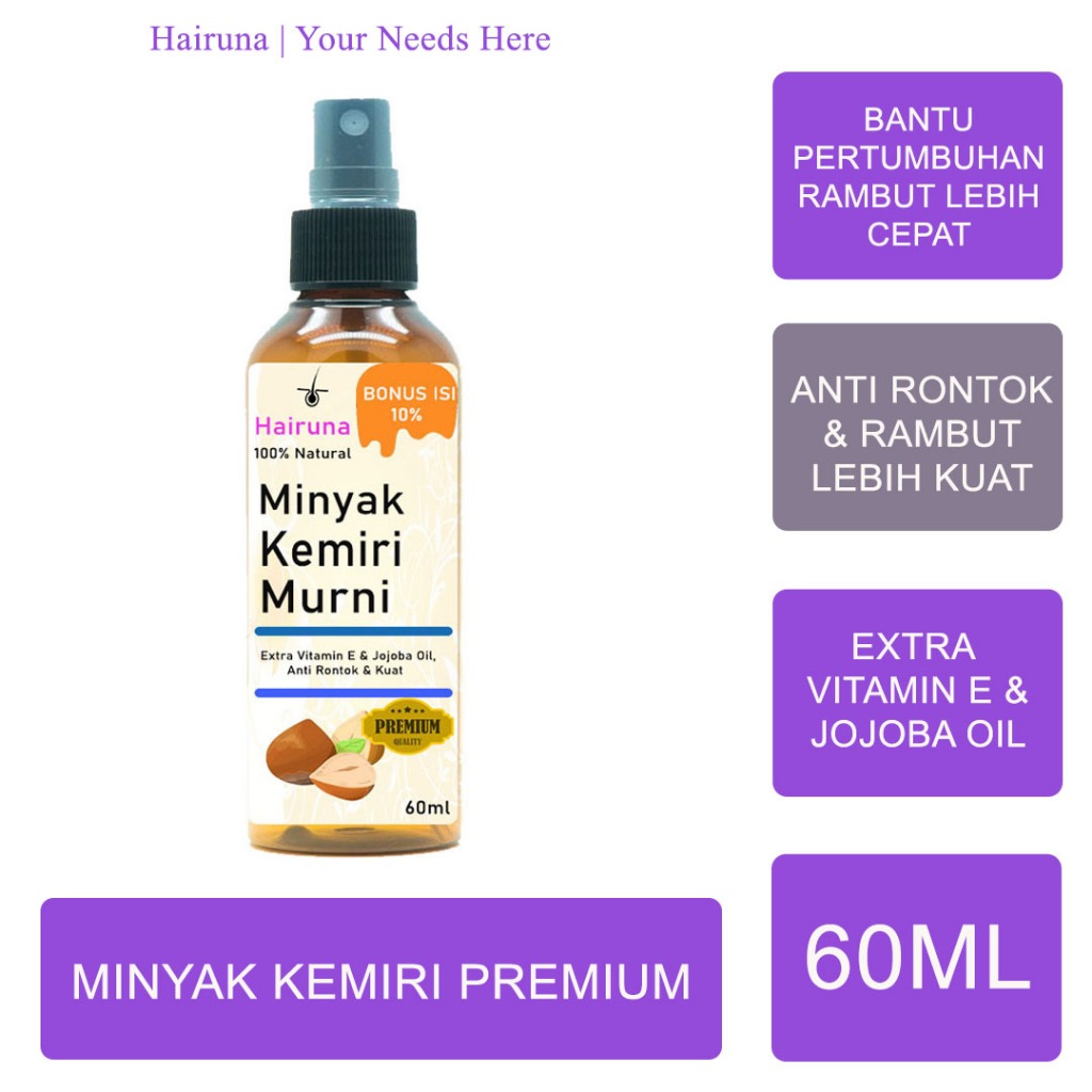 Minyak Kemiri Penumbuh Rambut Minyak Rambut Kemiri Obat Penumbuh Rambut Penghitam Rambut Minyak Ramb
