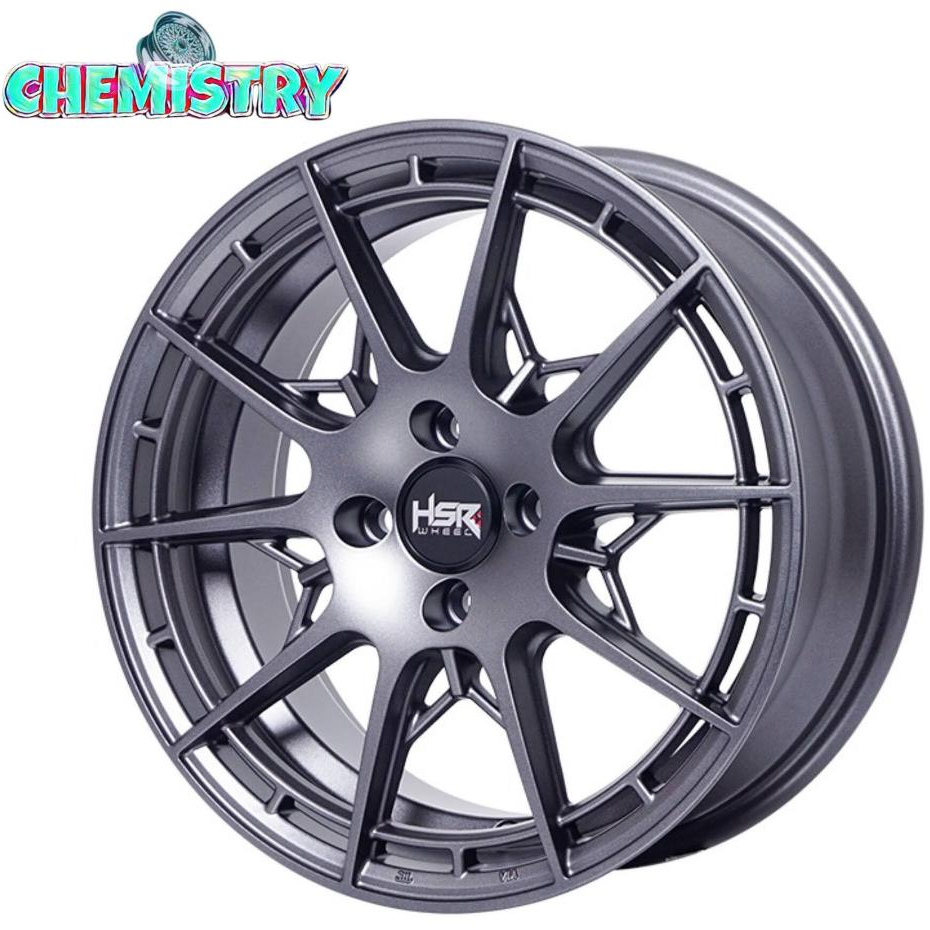 VELG RING16 HSR CK05 Lebar rata 7 PCD 4X100 Pelk Mobil Sedan Civic Lx Genio Ferio Vios