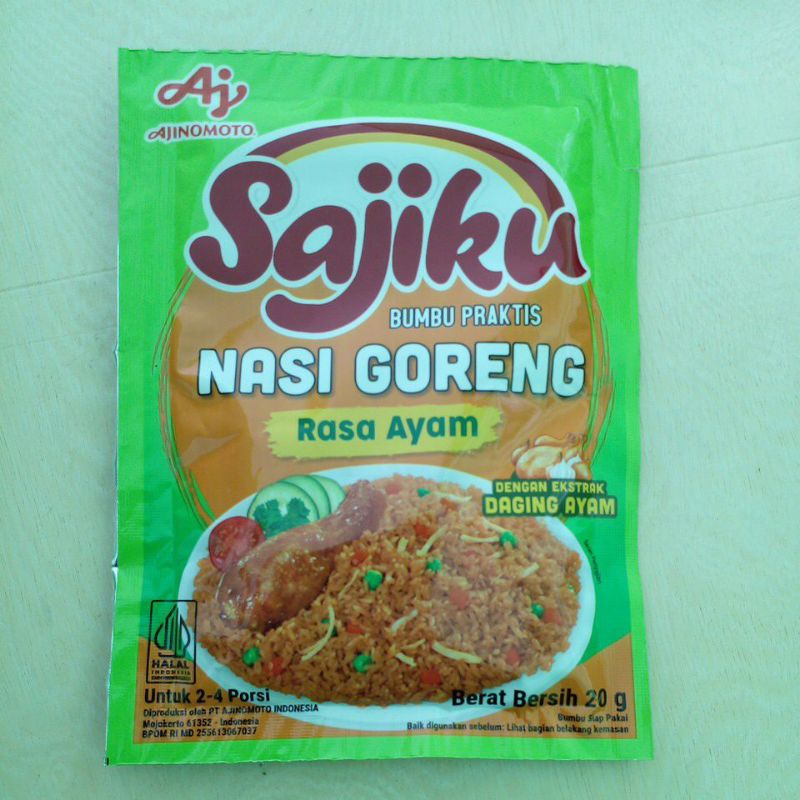 

SAJIKU BUMBU NASI GORENG AYAM