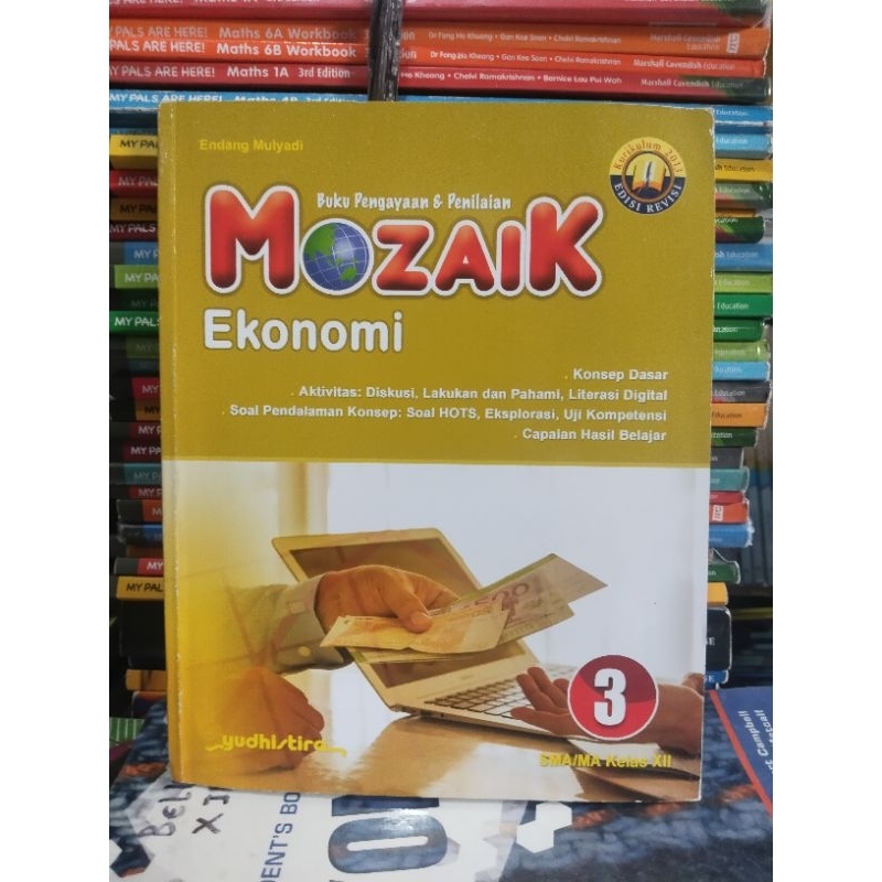 BUKU MOZAIK EKONOMI KELAS 12/XII/3 SMA/MA YUDHISTIRA