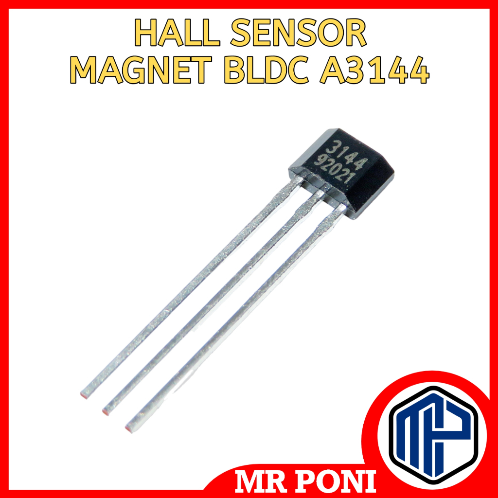 transistor hall sensor dinamo A3144 - Spare Part Onderdil Sepeda Listrik SELIS MOLIS