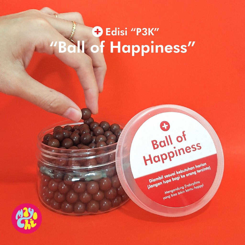 

Ball Of Happiness" - Choco Mini Ball - Edisi P3K