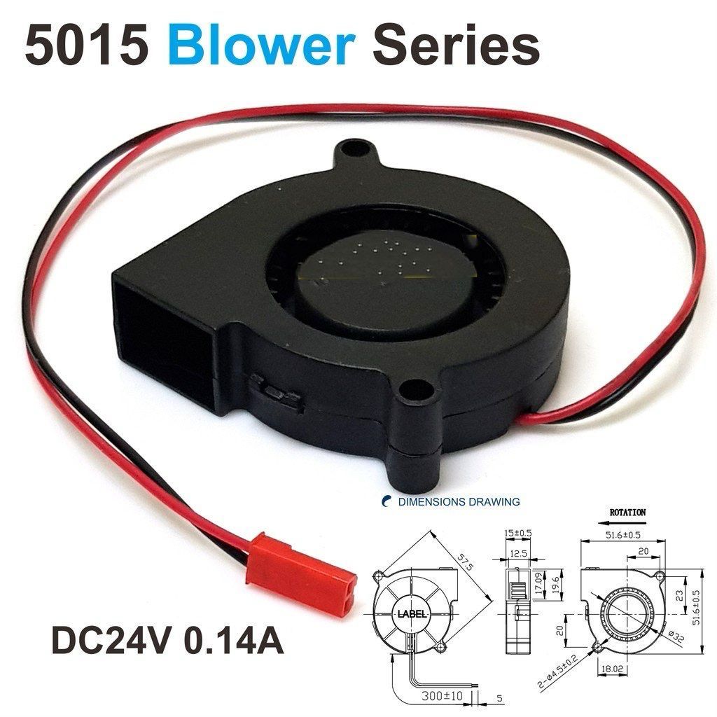 Kipas 5cm 5 cm Keong Pendingin 12 V DC 12V Cooling Fan Mini Blower