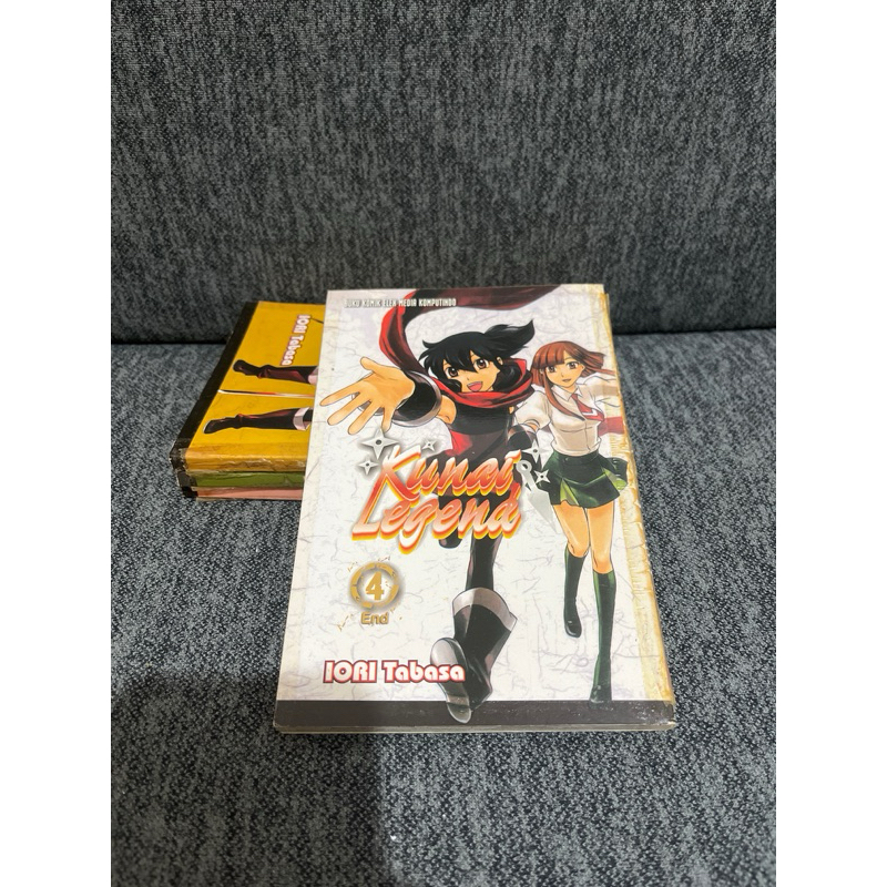 Set Komik Kunai Legend 1-4 Tamat (Preloved)