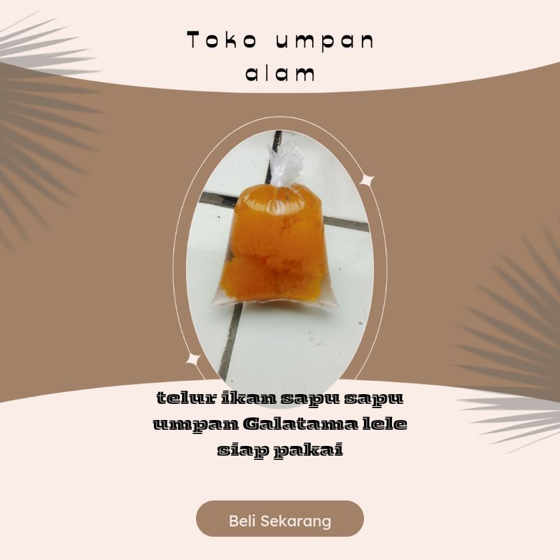 telur sapu sapu