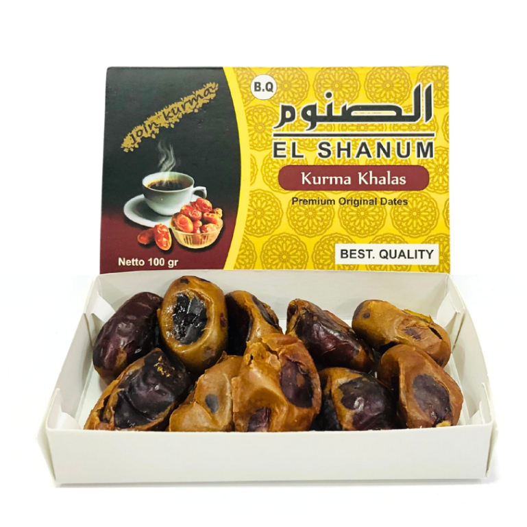 

Kurma Khalas Kemasan Mini 100gr / Khalas Al Saad / Khalas Premium / Oleh-oleh Haji dan Umroh / Kurma Khalas Date Crown