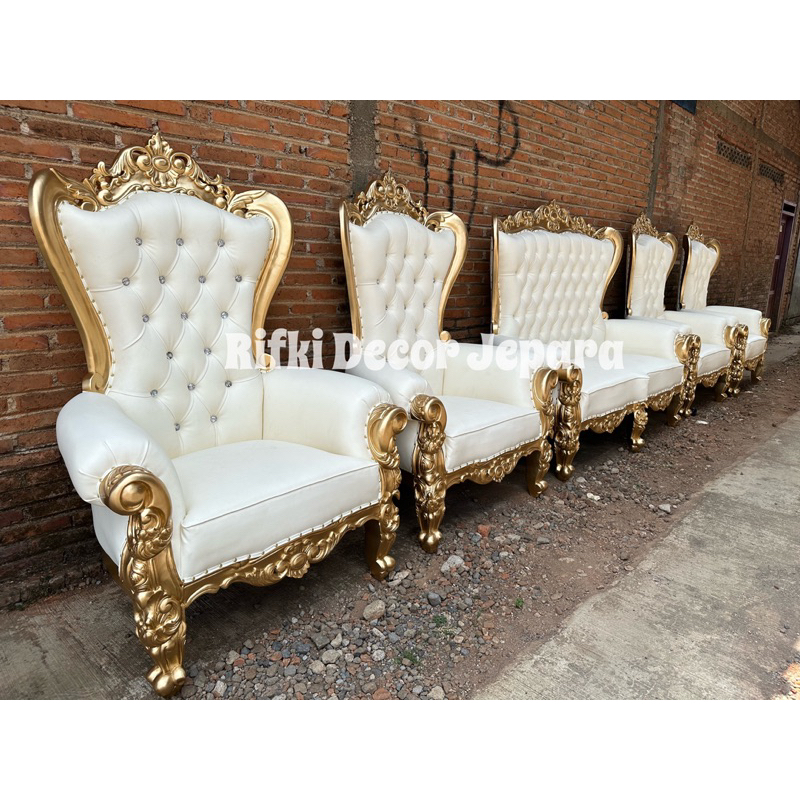 KURSI SYAHRINI / KURSI SAHRINI MAHKOTA / KURSI SAHRINI / KURSI PELAMINAN / KURSI PENGANTIN / KURSI P