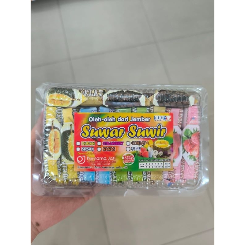 

Suwar suwir Purnama Jati Aneka Rasa 400g