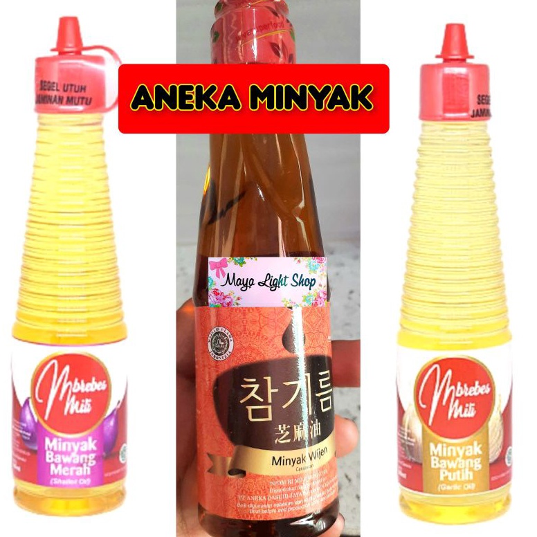 

81 minyak wijen minyak bawang merah bawang putih sesame oil onion oil premium topping kimbap gimbap halal garlic oil 47