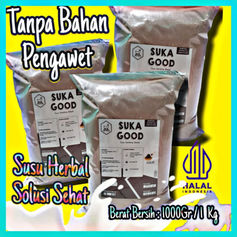 

SUSU KAMBING Rasa Coklat, 1 kg, Langsung Dari Produsen.