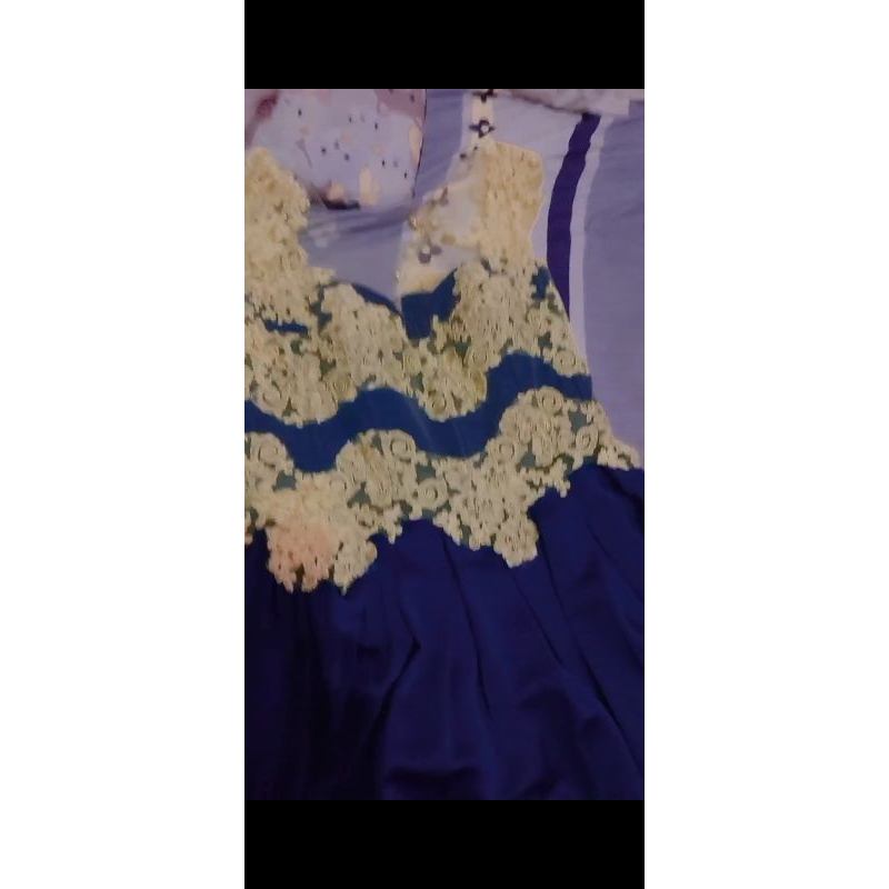 Dress brokat kebaya modern