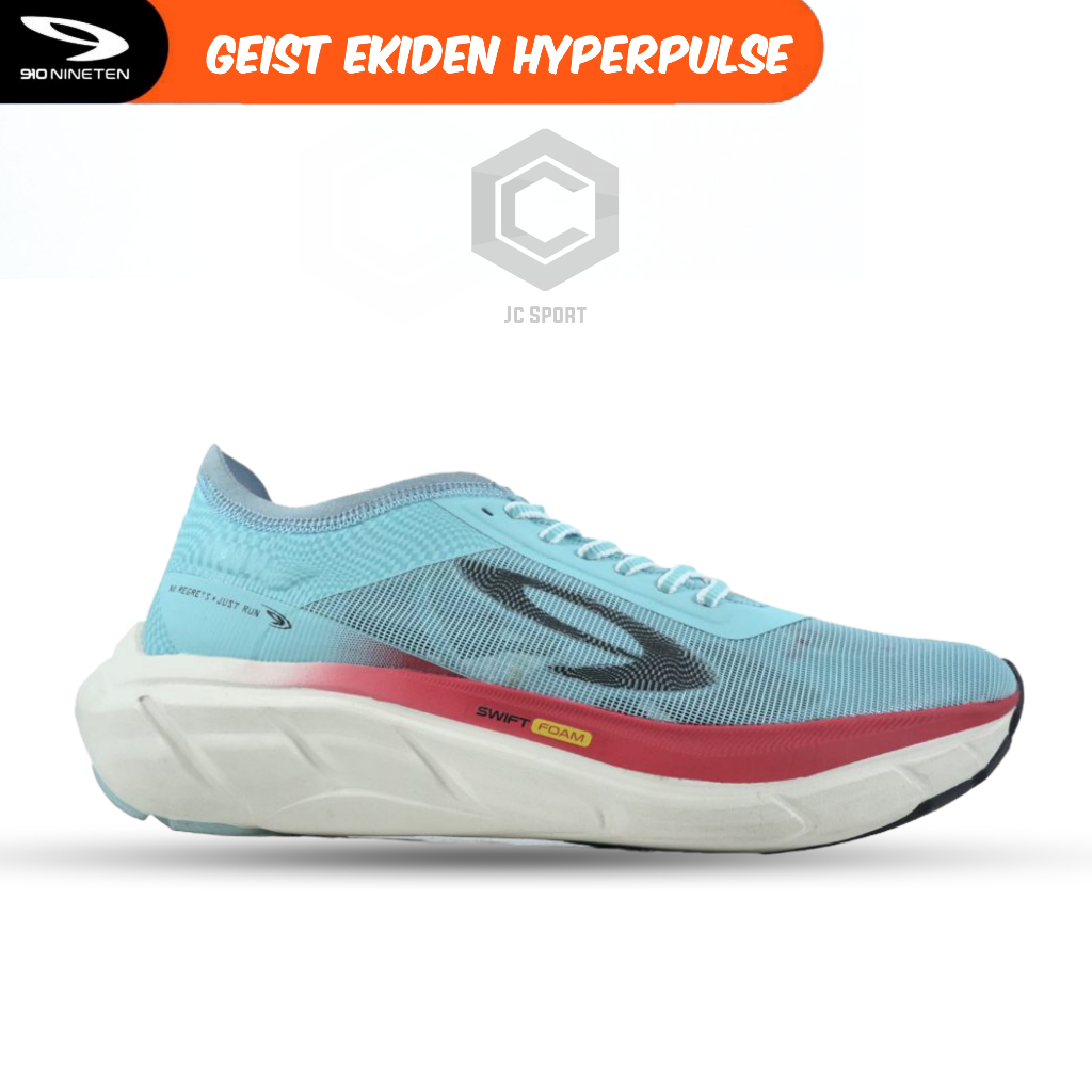 Sepatu lari ori 910 nineten GEIST EKIDEN HYPERPULSE BIRU-MD/MERAH/HITAM