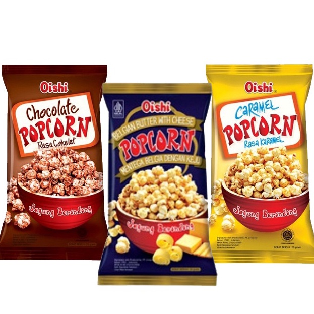 

[♢D13<] POPCORN OISHI RENCENG 10PCS x 20gr COKELATMENTEGA BELGIA KEJU KARAMEL SNACK JAGUNG BERONDONG BIOSKOP CHOCOLATE CARAMEL CEMILAN ANAK MAKANAN RINGAN GROSIR MURAH PARSEL HAMPERS PARCEL RENCENGAN BINGKISAN INSTANT BANDUNG Cuci_Gudang