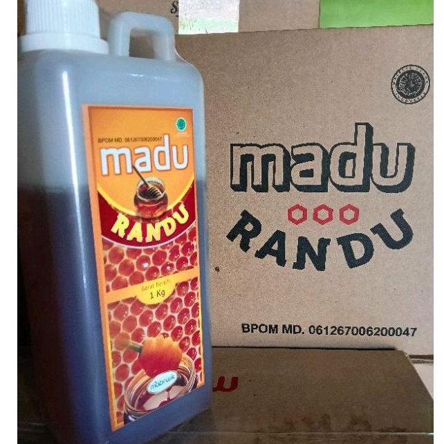 

T3rbaru Madu Randu Madu Murni Bunga Randu 1 Kg Mabruuk [246]