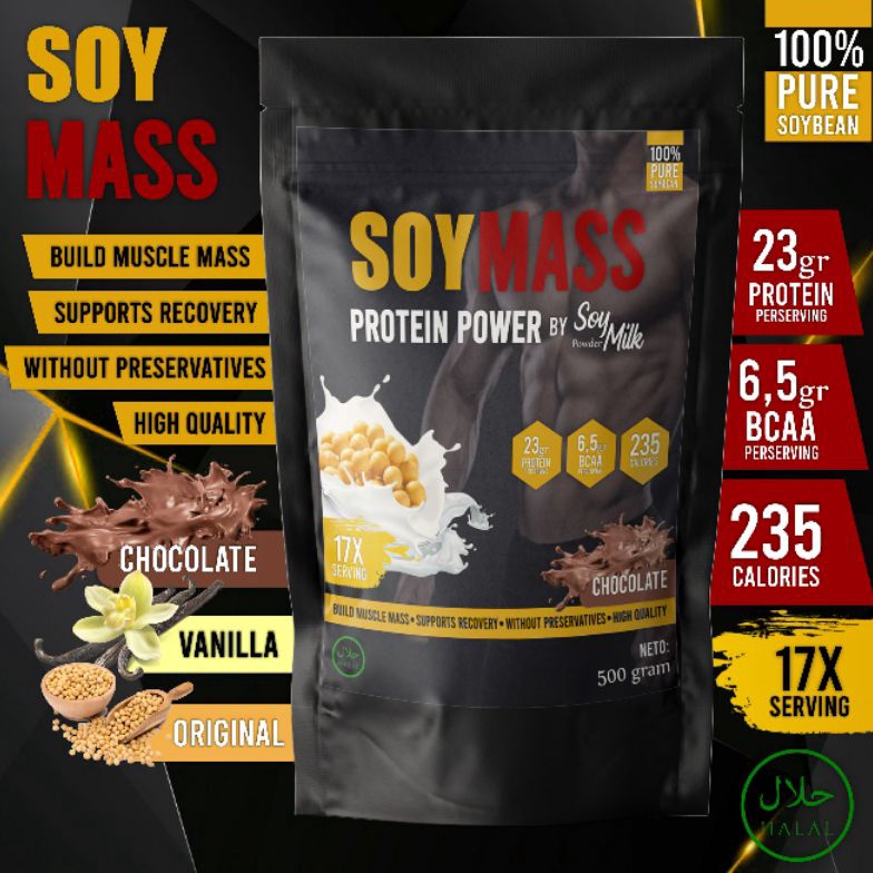 

Susu Kedelai Bubuk Tinggi Protein SOYMASS Whey Protein fn890