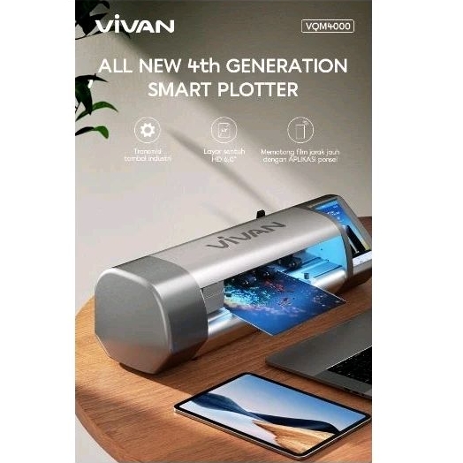 vqm 4000 vivan smart plotter + hydrogel 500 pcs
