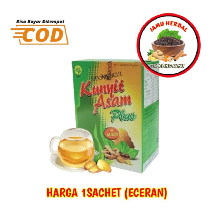 

Kunyit Asam Sirih Sidomuncul 1Sachet Eceran