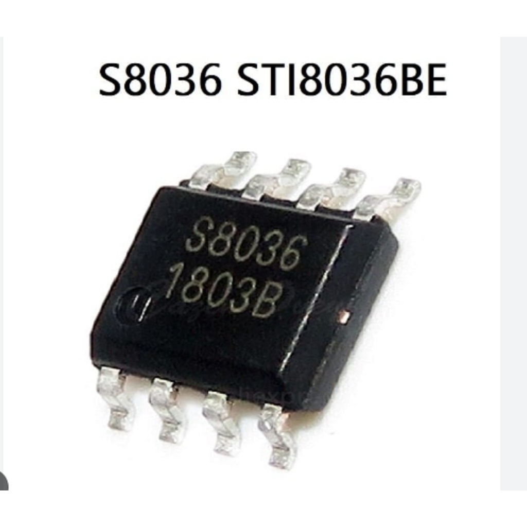 PS S8036-s8036be IC S8036 POLARITAS KVISION S8036 READY