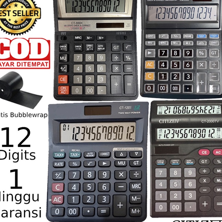 

Produk Keren Kalkulator Check - Calculator Check Dual Two 2 Power Baru