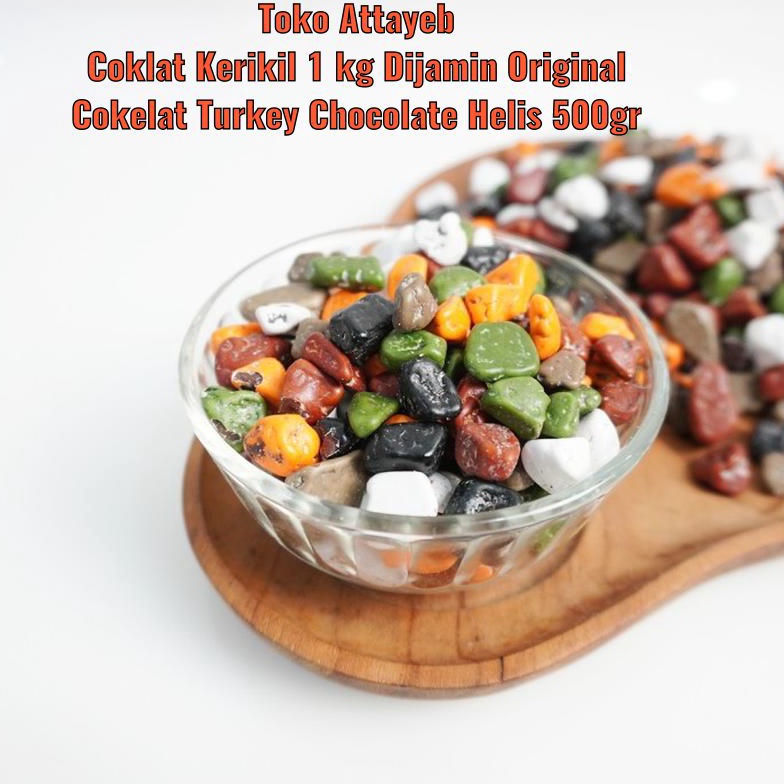 

Re4dy Stock Coklat Kerikil Fanatik 1kg Dijamin Original Cokelat Turkey Chocolate 500gr [294]