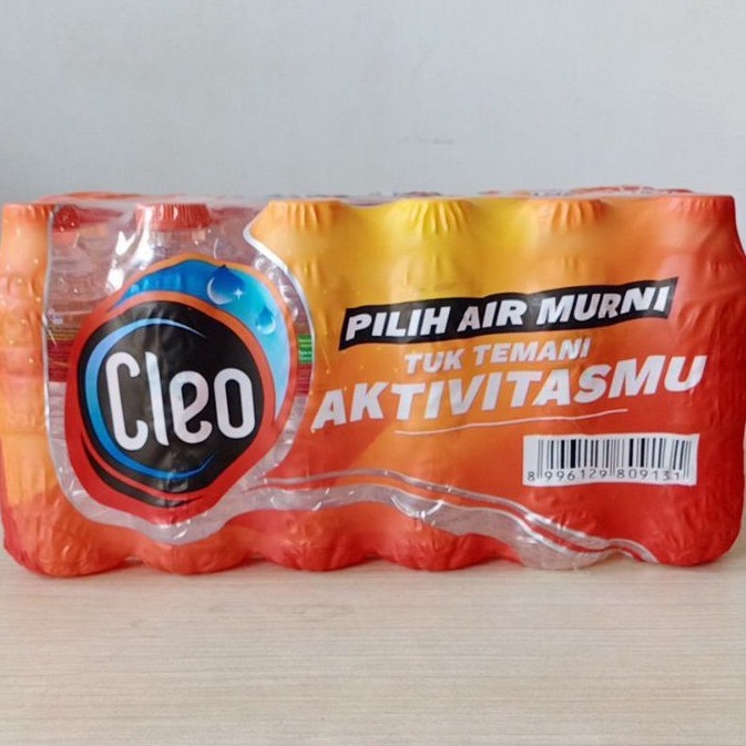 

[PRODUK-ATS0V37] AIR MINUM CLEO 220 ML 220ML MINERAL WATER BOTOL MINI 42