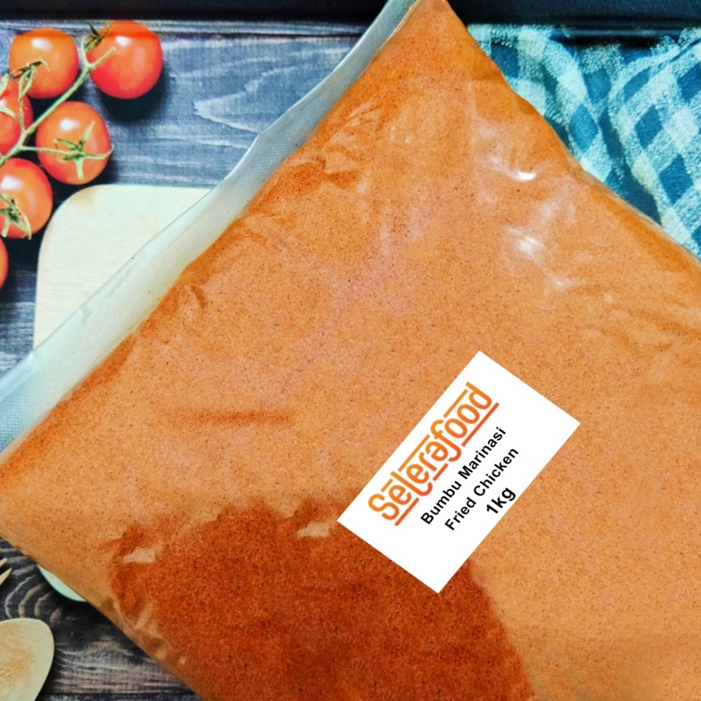 

[PRODUK-FMCPA45] Bumbu Marinasi Fried Chicken Premium 1Kg merk Selerafood Model Terbaru