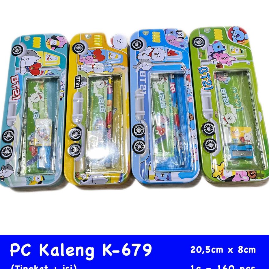 

Stock Banyak Pensil Case Kaleng K-679 (Pcs) Terlaris