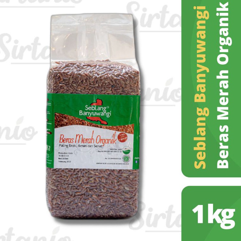 

SK958O86 SEBLANG BANYUWANGI - BERAS MERAH ORGANIK 1KG [Beras Diet, Beras Sehat, Beras Organik, Beras Diabetes, Beras Banyuwangi] Promo ⌒-