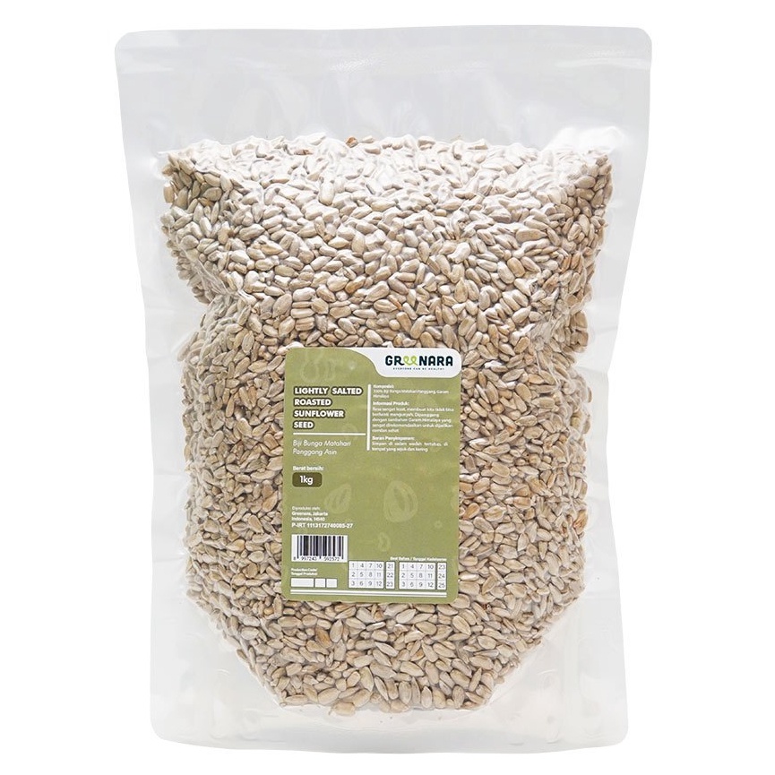 

Lightly Salted Roasted Sunflower Seed 1Kg / Kuaci Panggang Asin ➯Super Promo