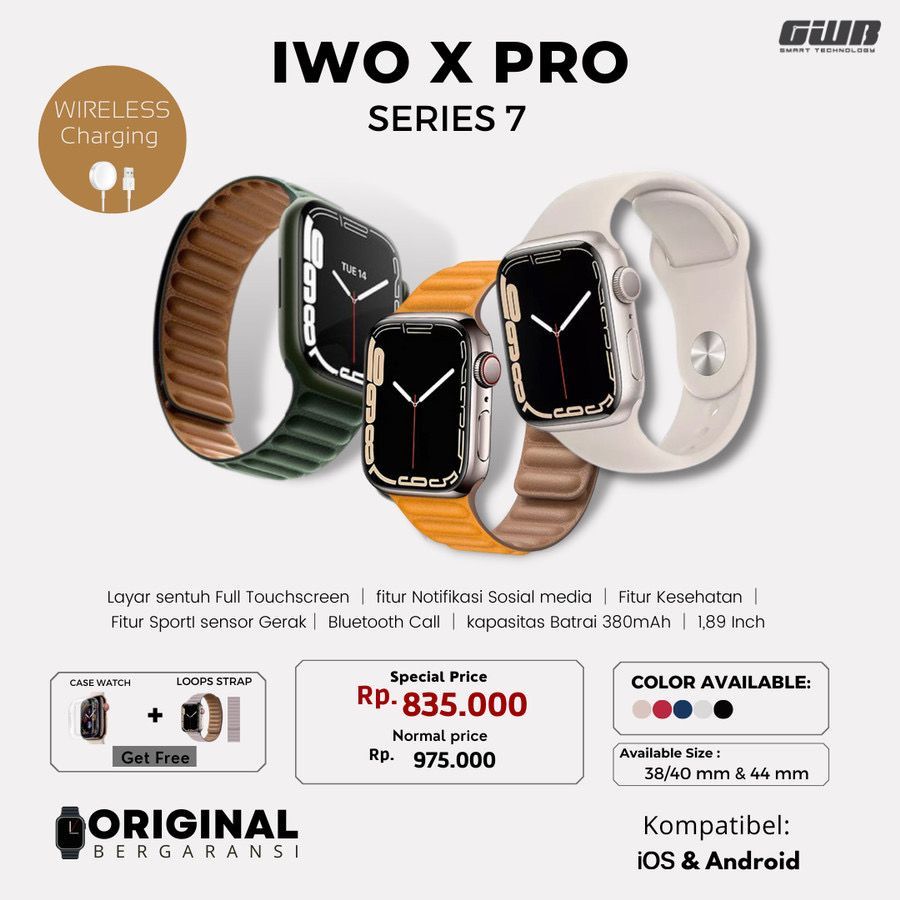IWO X Pro | Smartwatch Original for IOS & Android