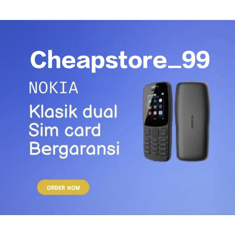 Nokia 105 2019 Dual Sim Bahasa indonesia