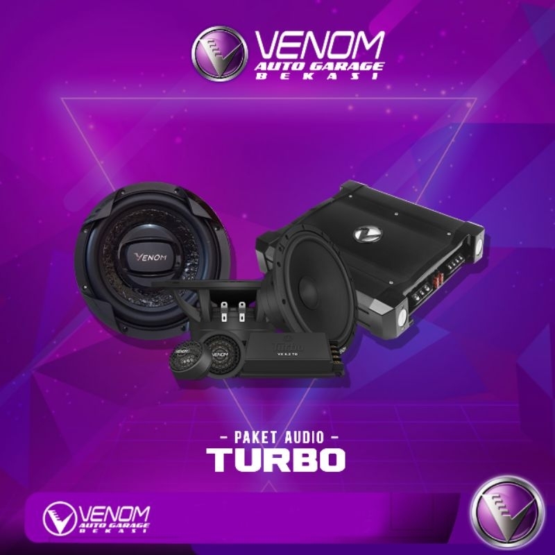 PAKET VENOM AUDIO TURBO